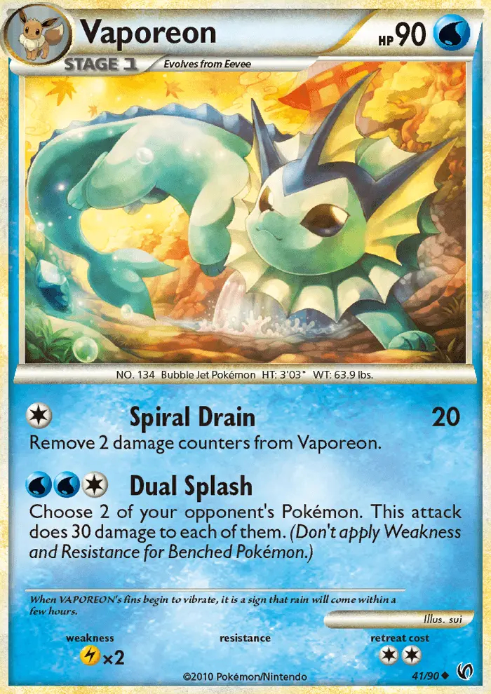 Image of the card Vaporeon