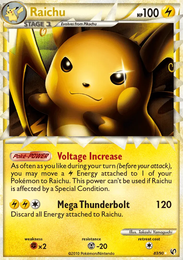 Image of the card Raichu