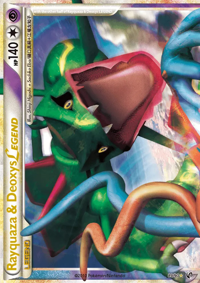 Image of the card Rayquaza & Deoxys LEGEND