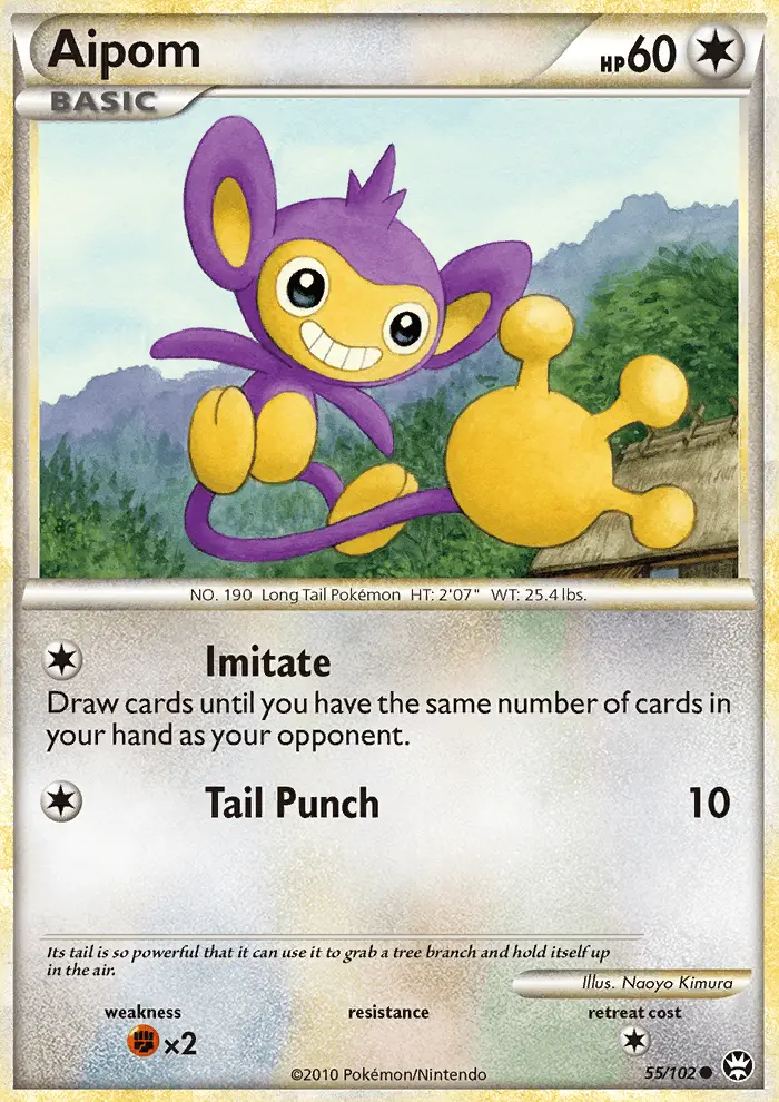 Image of the card Aipom