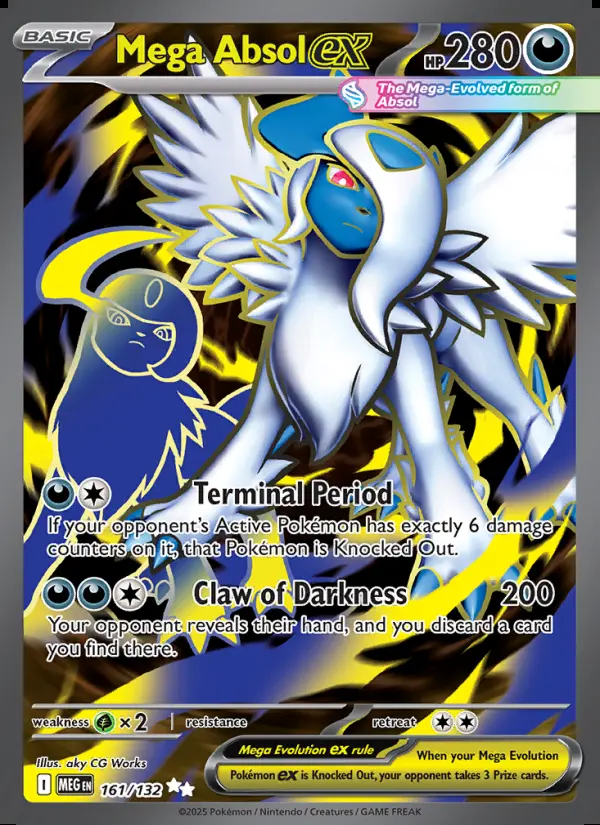 Image of the card Mega Absol ex