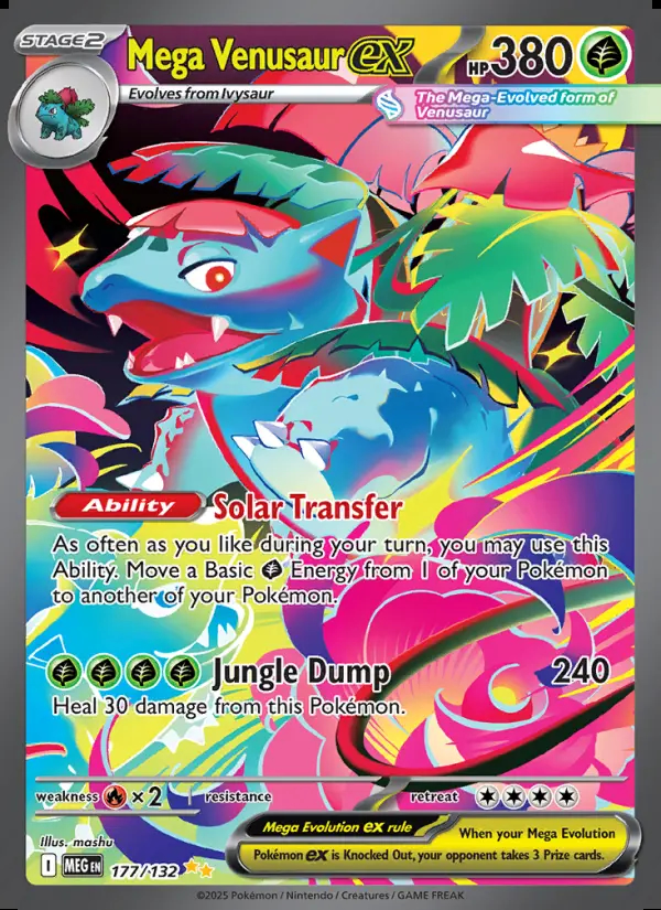Image of the card Mega Venusaur ex