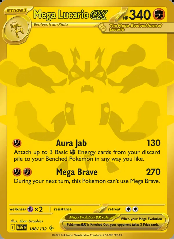 Image of the card Mega Lucario ex