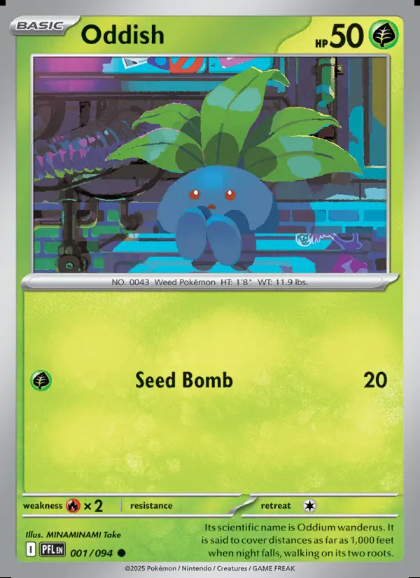 Image of the card Oddish
