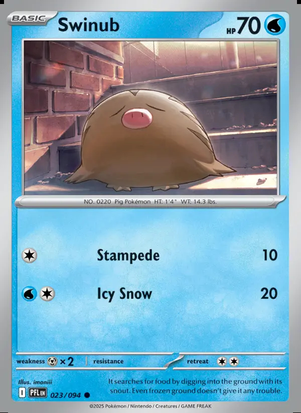 Image of the card Swinub