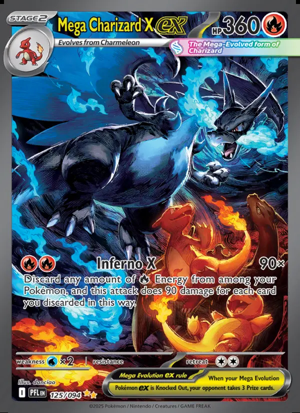 Image of the card Mega Charizard X ex