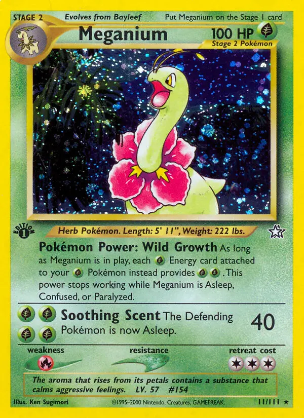 Image of the card Meganium