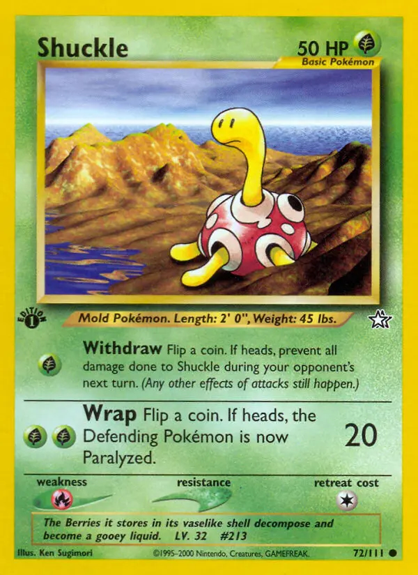 Image of the card Shuckle