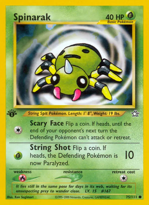 Image of the card Spinarak