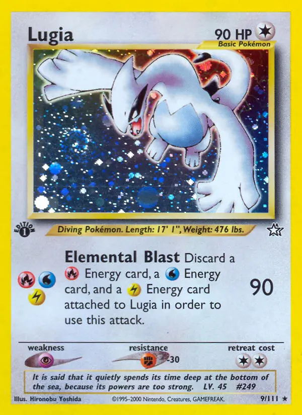 Image of the card Lugia