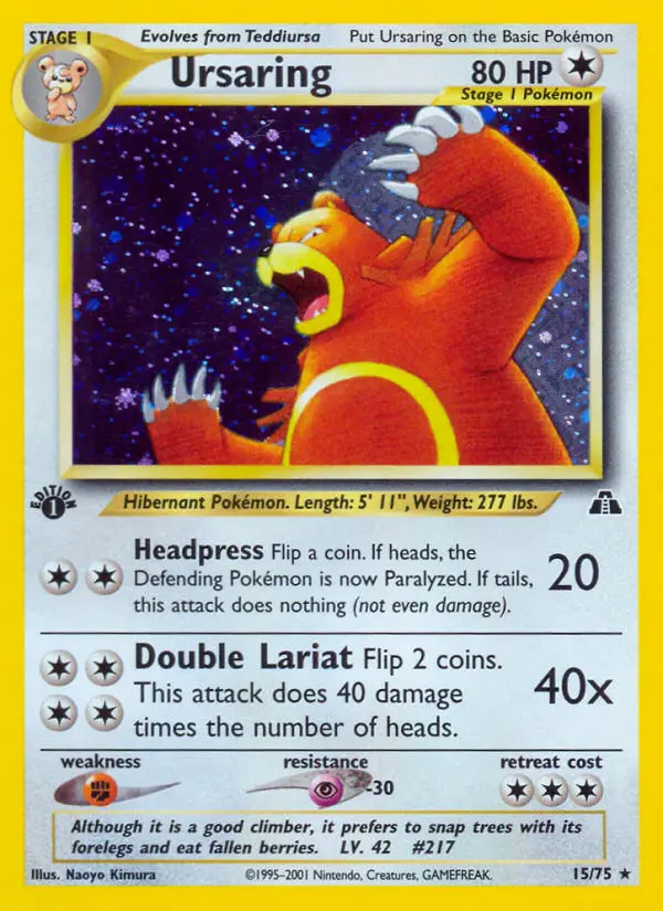 Image of the card Ursaring
