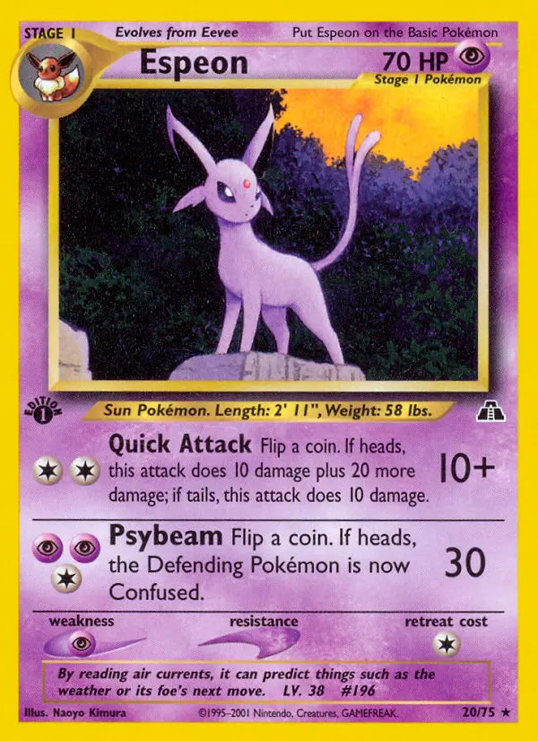 Image of the card Espeon