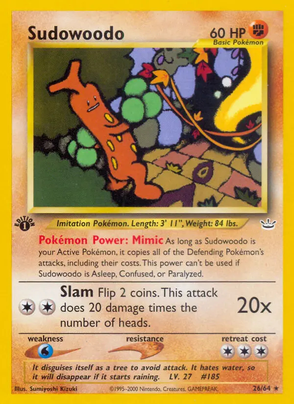 Image of the card Sudowoodo