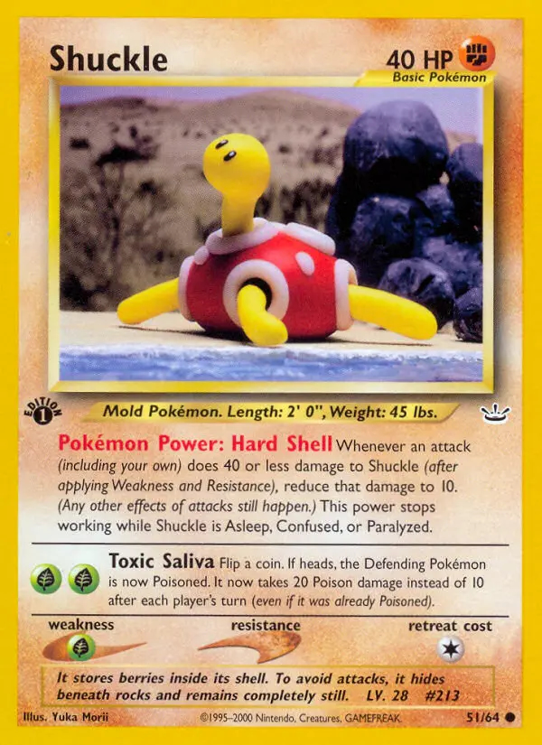 Image of the card Shuckle