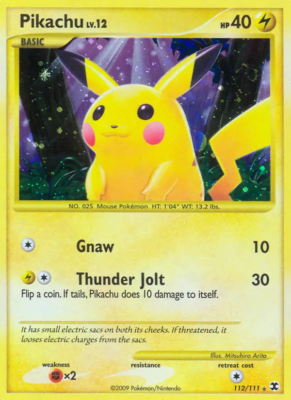 Image of the card Pikachu