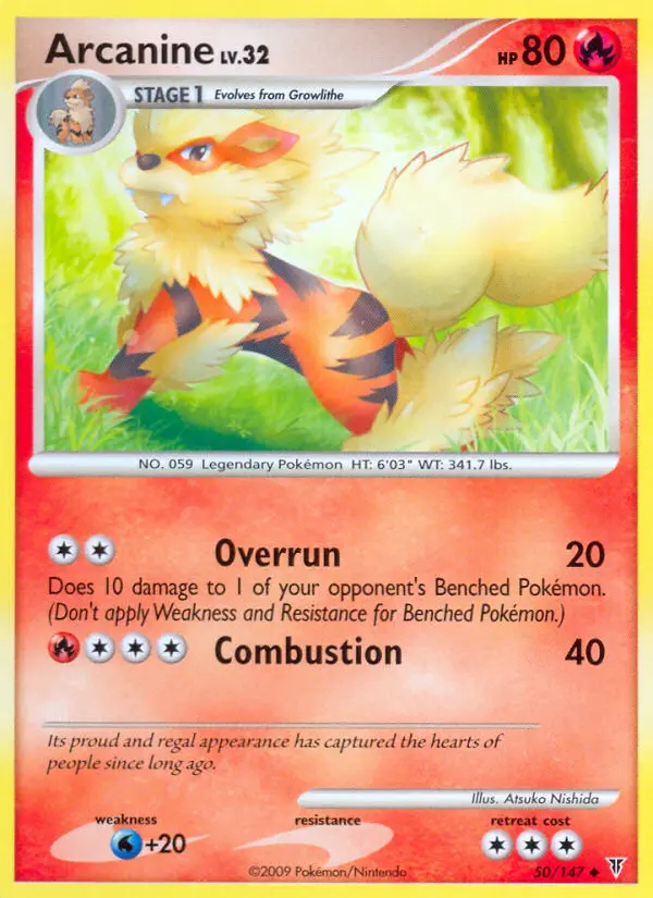 Image of the card Arcanine