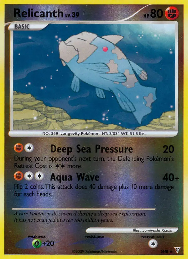 Image of the card Relicanth