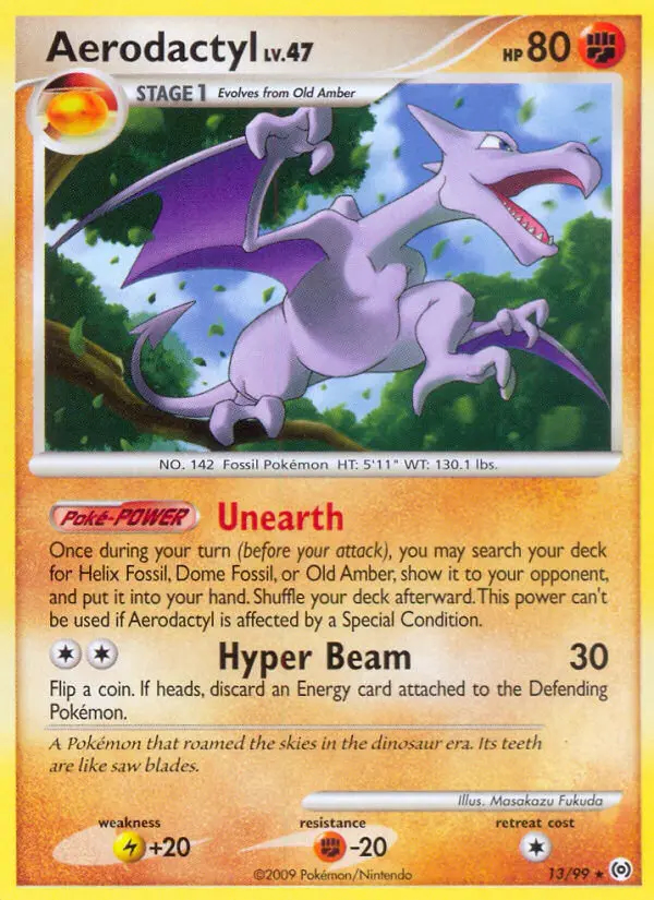 Image of the card Aerodactyl