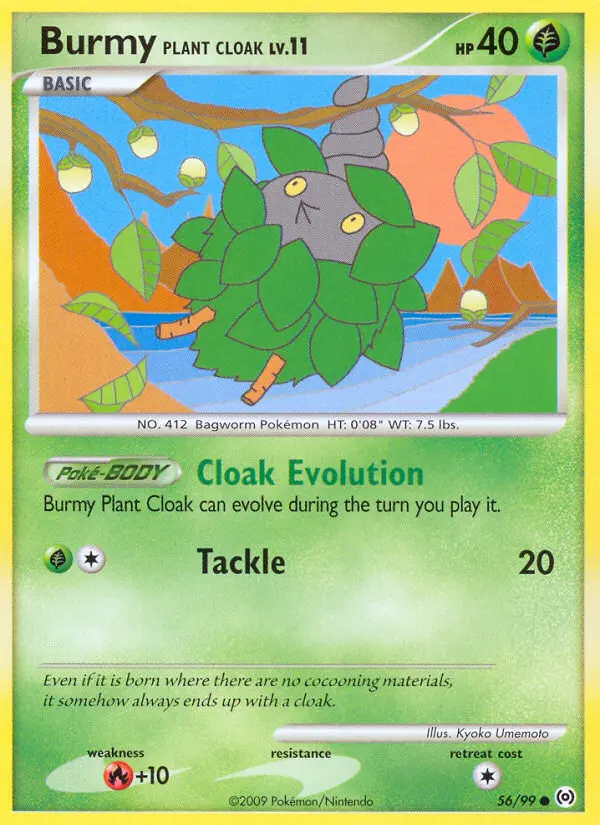 Image of the card Burmy Plant Cloak