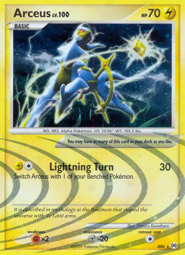 Image of the card Arceus