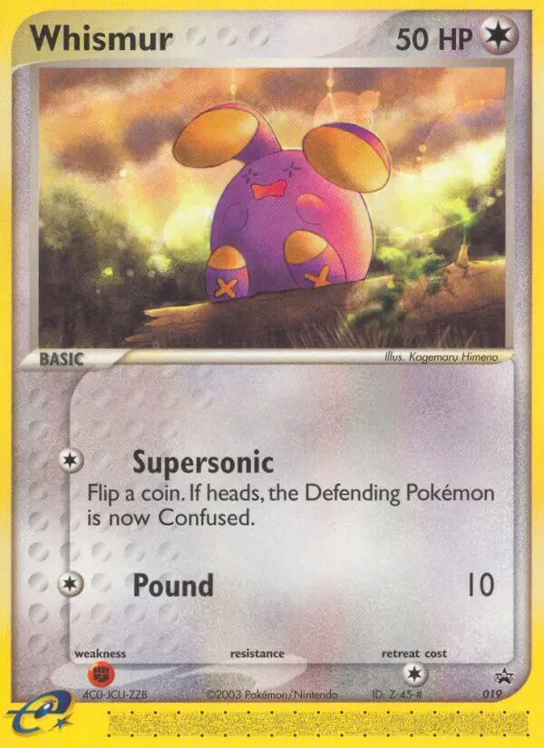 Image of the card Whismur