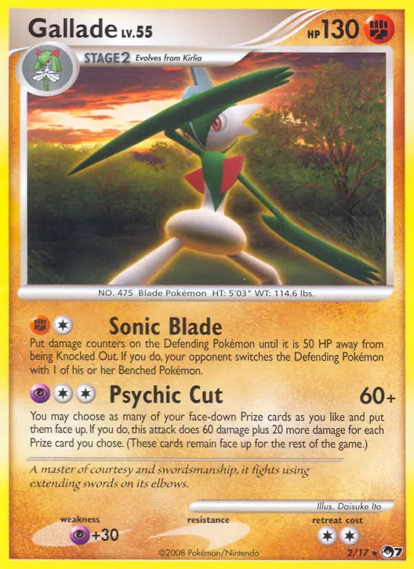 Image of the card Gallade