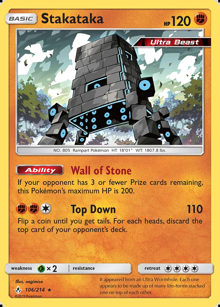Image of the card Stakataka