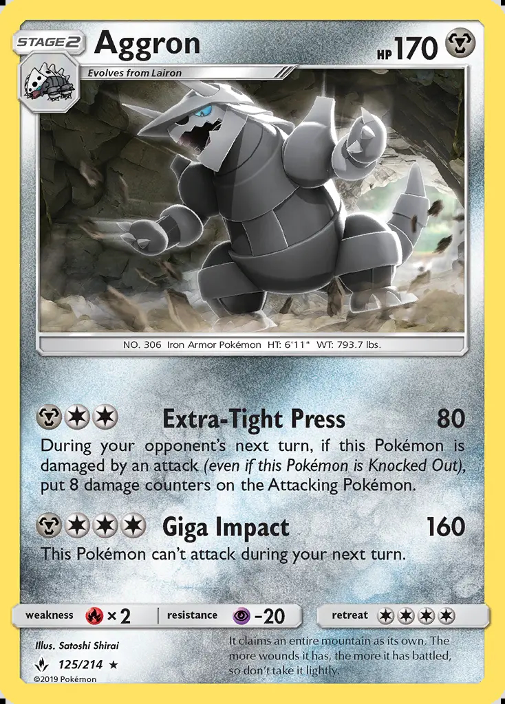 Image of the card Aggron