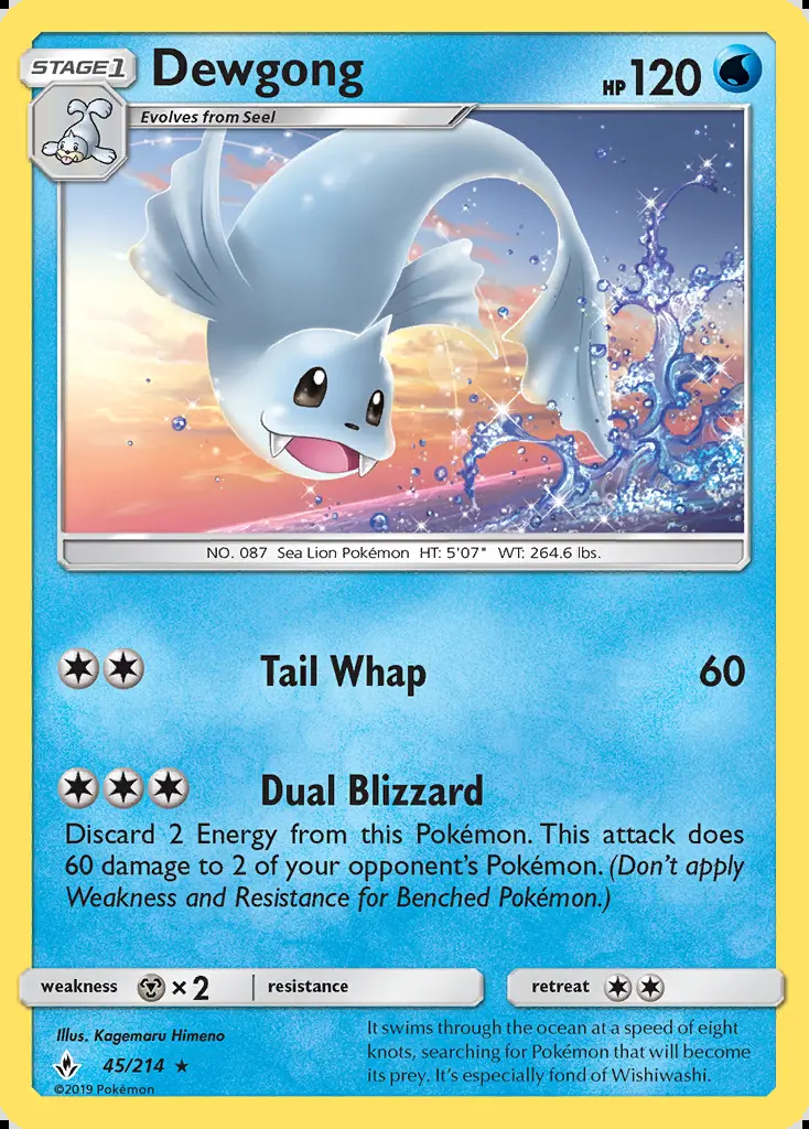 Image of the card Dewgong