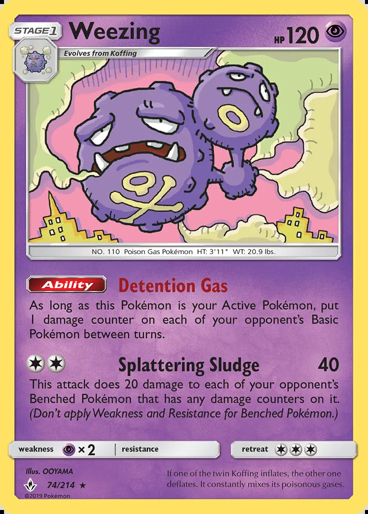 Image of the card Weezing