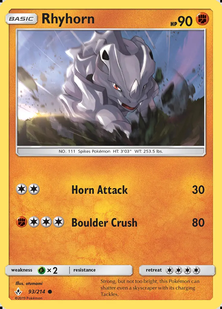 Image of the card Rhyhorn