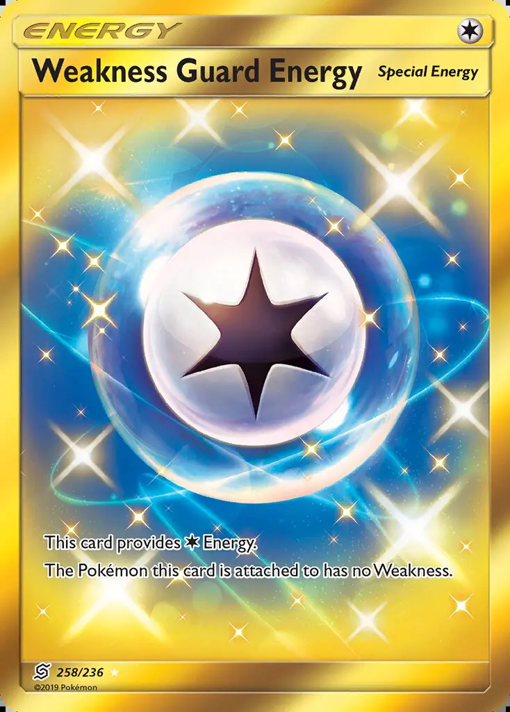 Image of the card Weakness Guard Energy