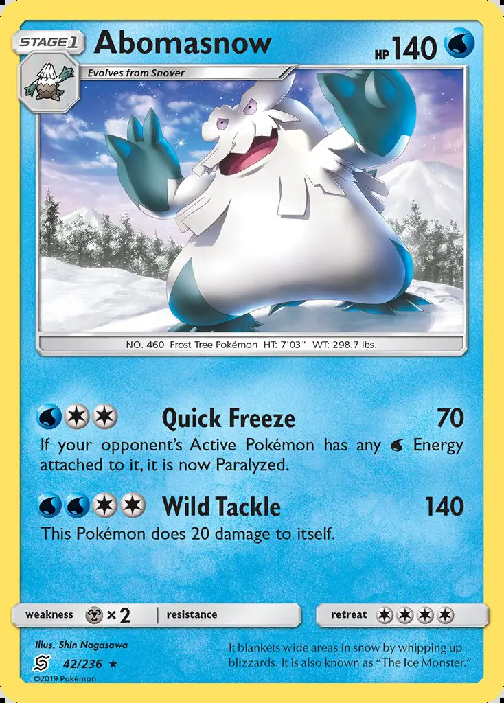 Image of the card Abomasnow