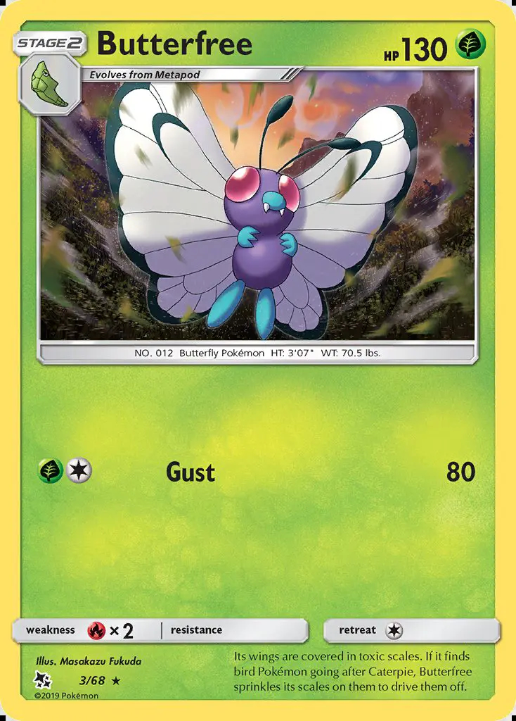 Image of the card Butterfree