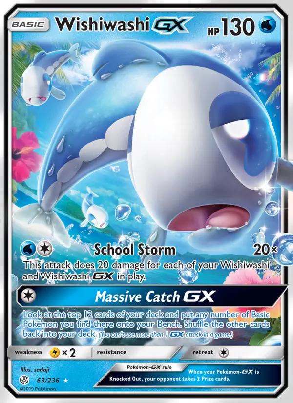 Image of the card Wishiwashi GX