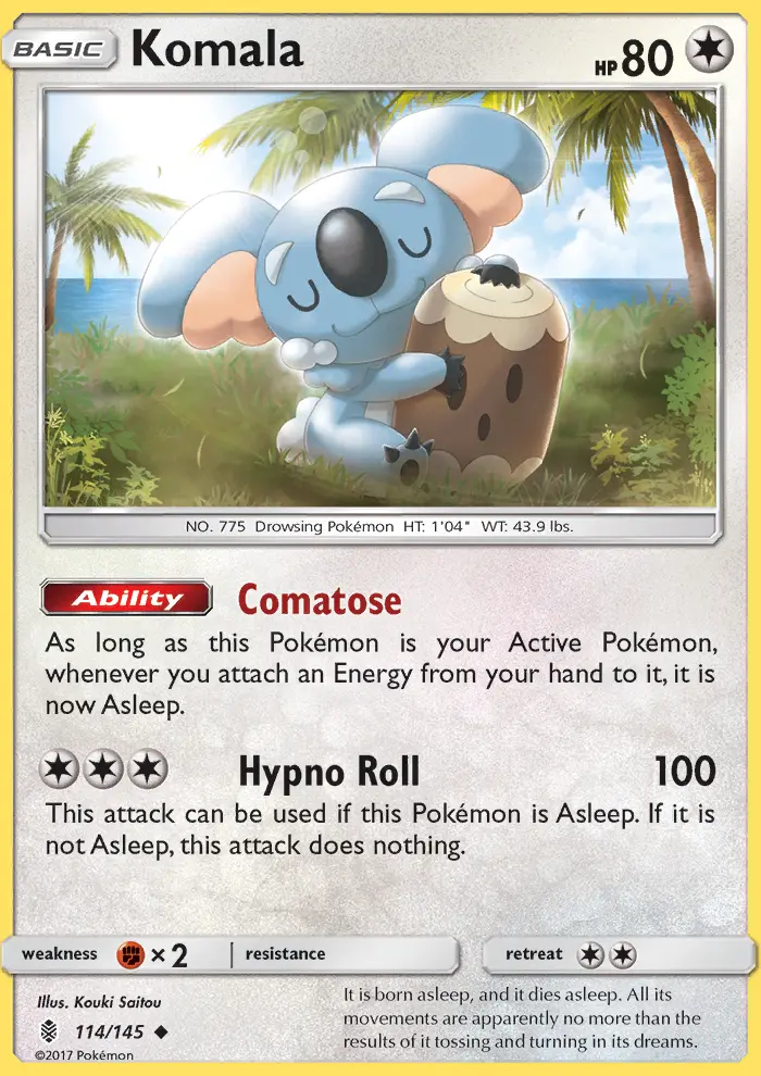 Image of the card Komala