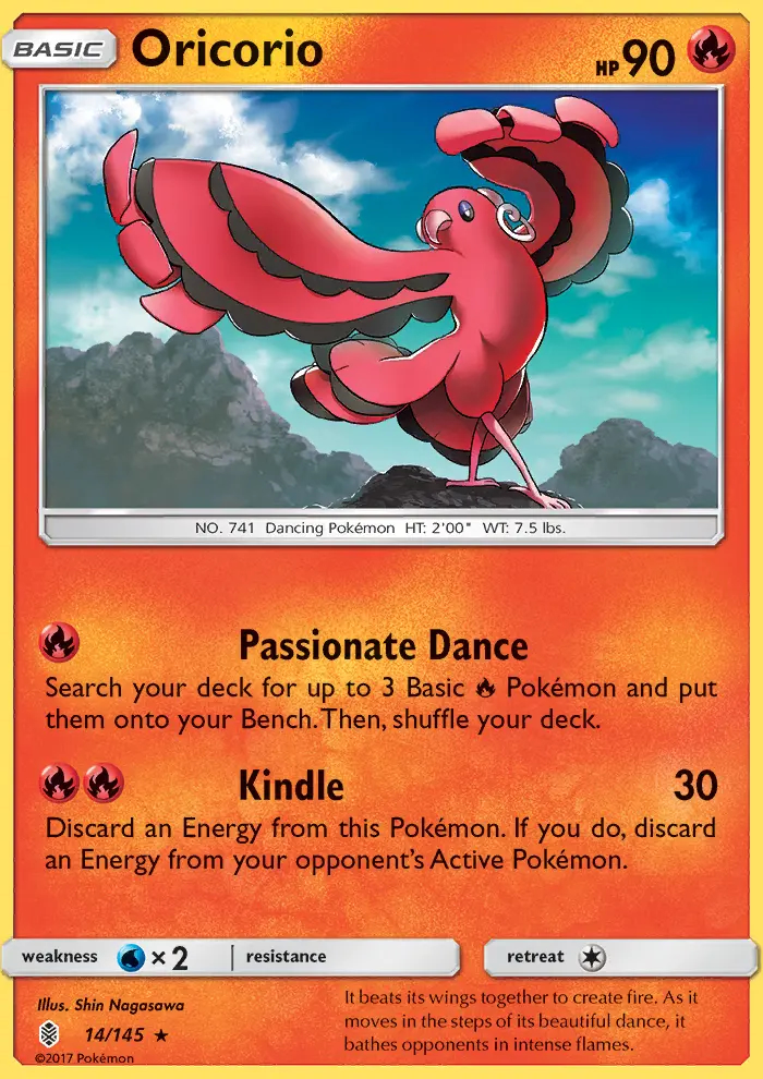 Image of the card Oricorio