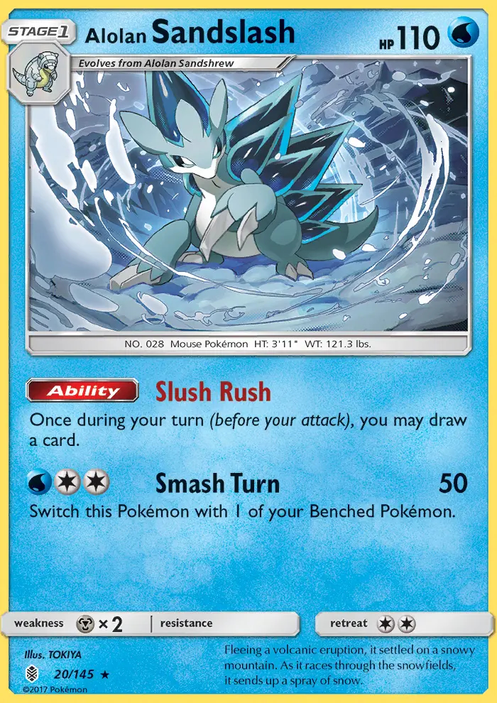 Image of the card Alolan Sandslash