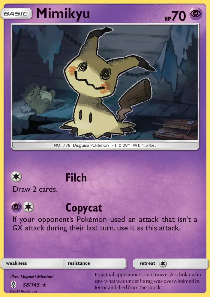 Image of the card Mimikyu