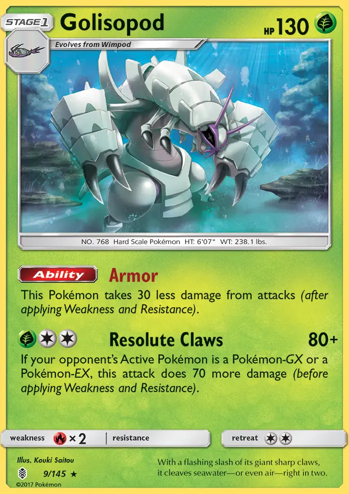 Image of the card Golisopod