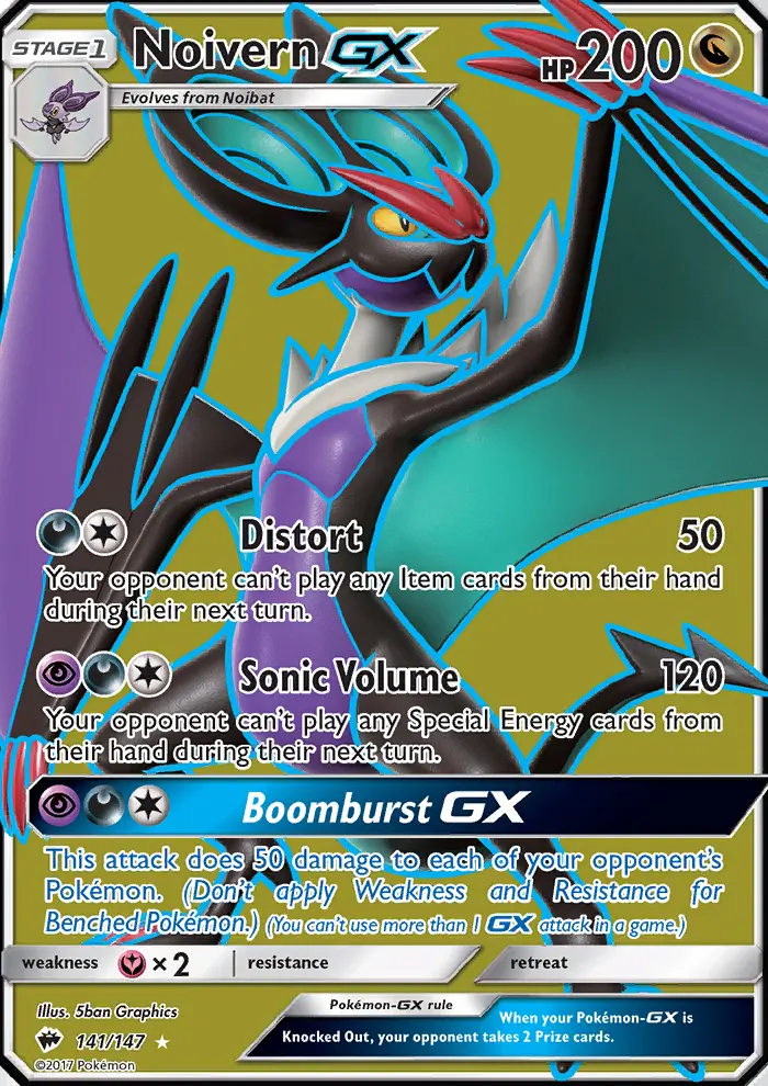 Image of the card Noivern GX