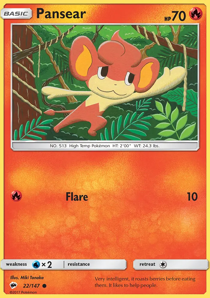 Image of the card Pansear