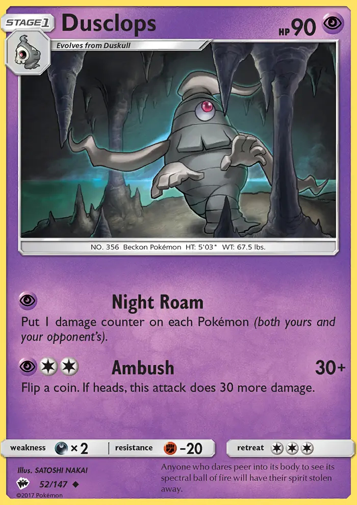 Image of the card Dusclops