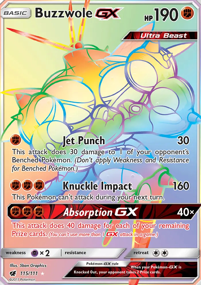 Image of the card Buzzwole GX