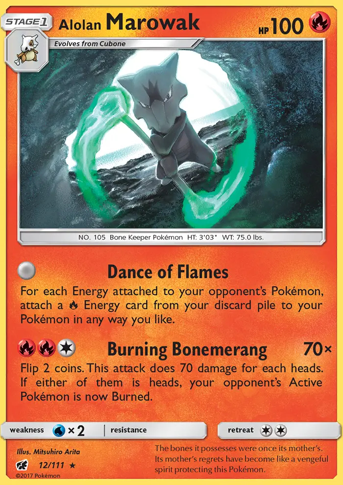 Image of the card Alolan Marowak