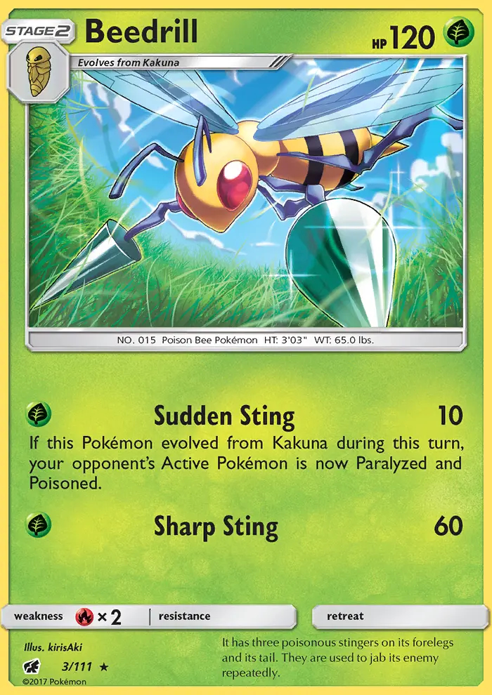 Image of the card Beedrill