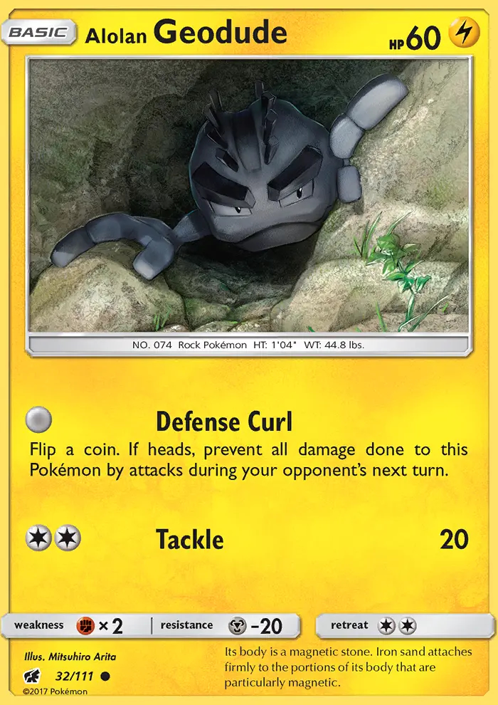 Image of the card Alolan Geodude