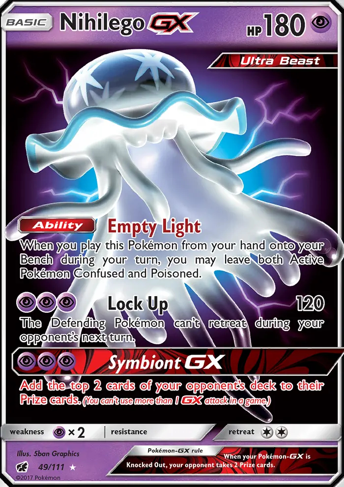 Image of the card Nihilego GX