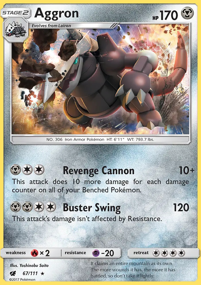 Image of the card Aggron