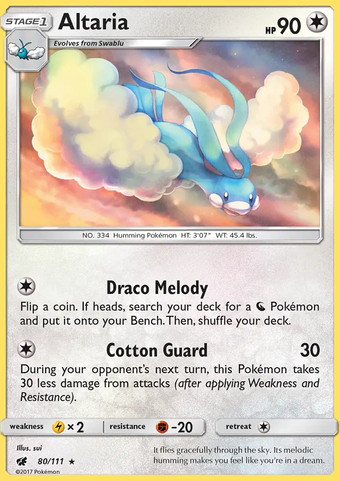 Image of the card Altaria